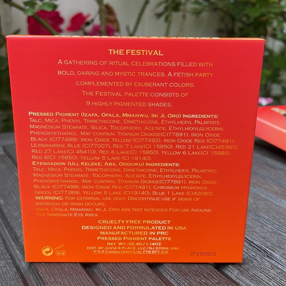 Juvia’s Place - The Festival Eyeshadow Palette - Picture 10 of 17